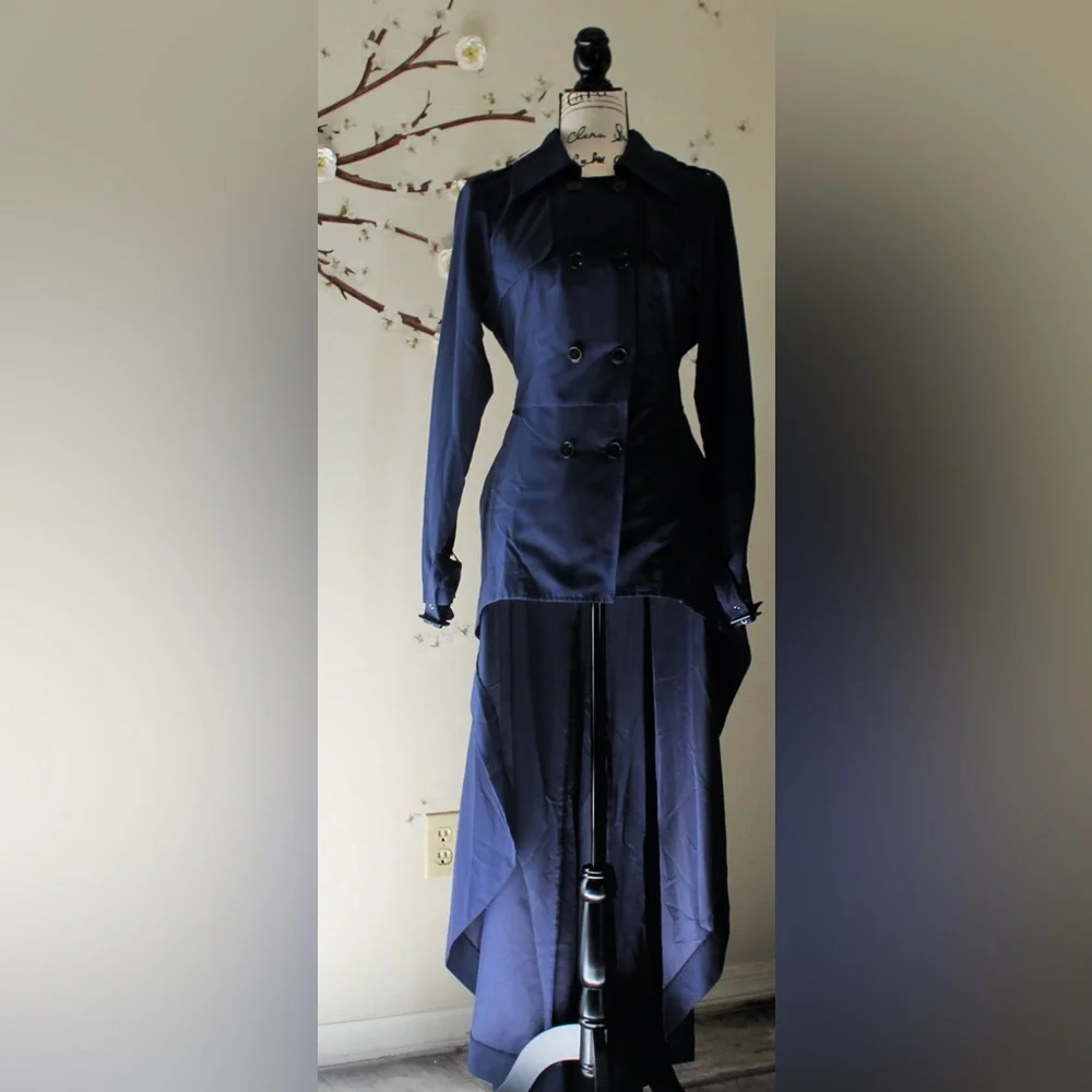 Venus High Low Coat - Trench Coat - Picture 5 of 7